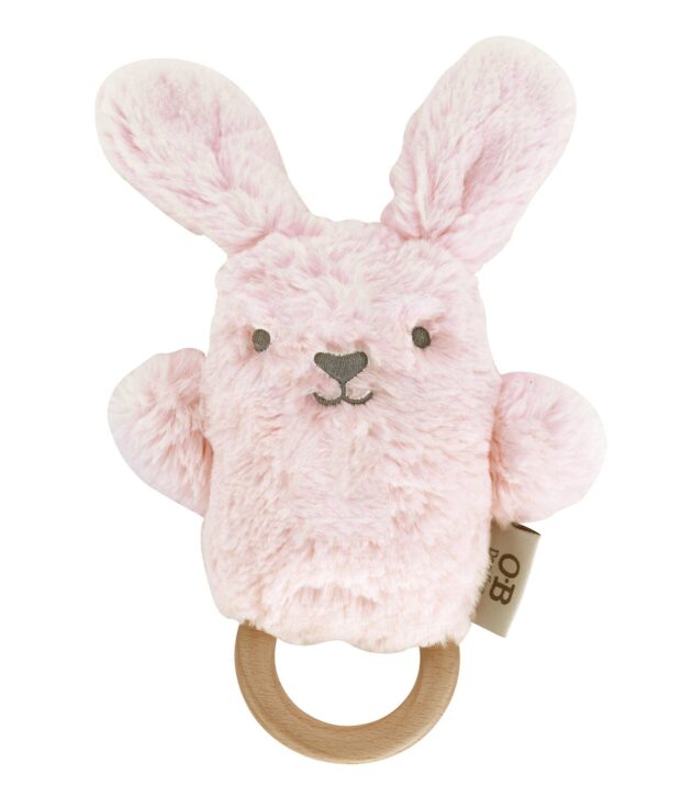 OB Designs Soft Rattle Toy - Betsy Bunny