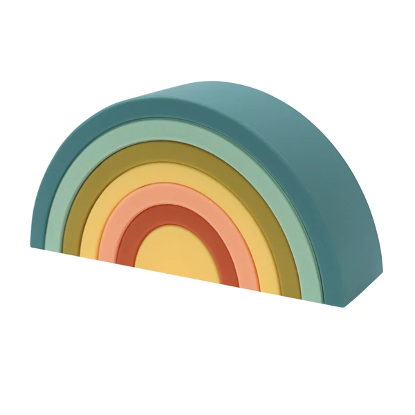 ob designs silicone rainbow stacker