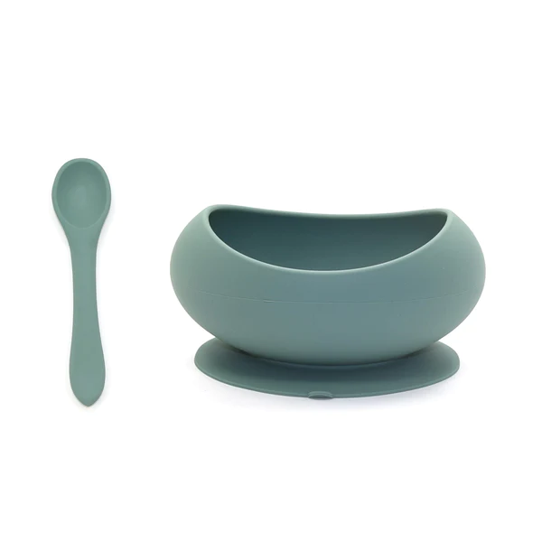 ob designs stage 1 suction bowl and spoon set ocean