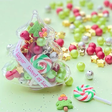 sweet as sugar christmas jewellery making kit 1