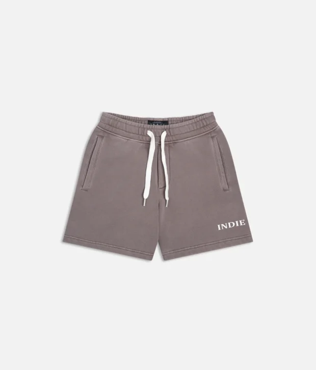 indie kids oversize trackie short clay