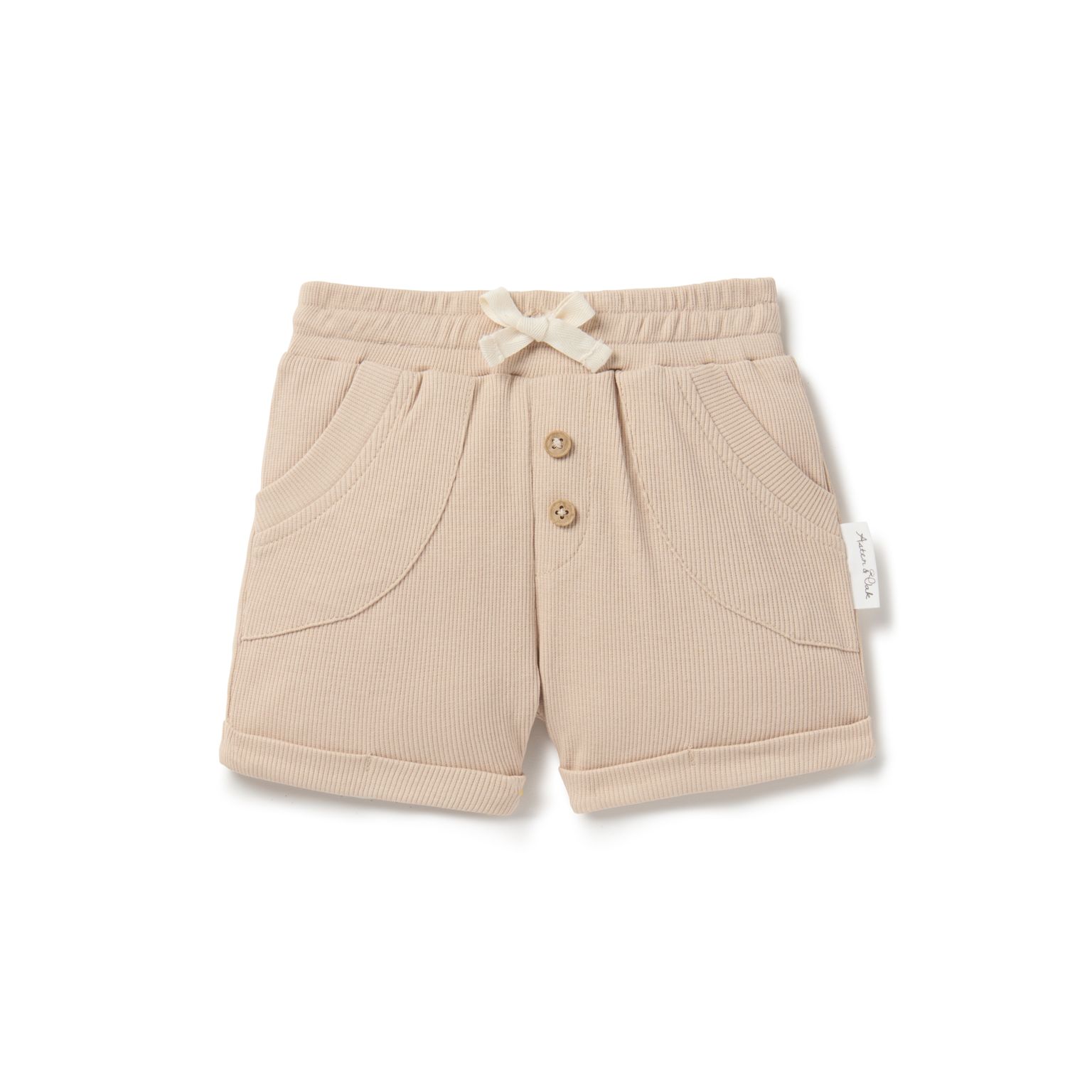 aster oak taupe shorts