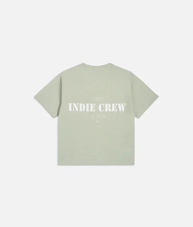indie kids x oversize tee lt army 1