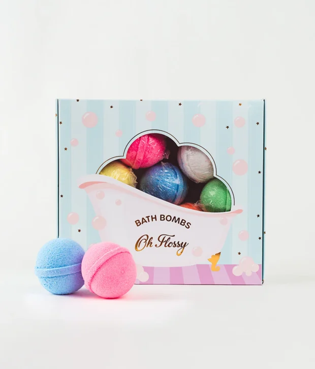 Oh-Flossy-Kids-Natural-Makeup-Multi-colour-bath-bombs-box-front
